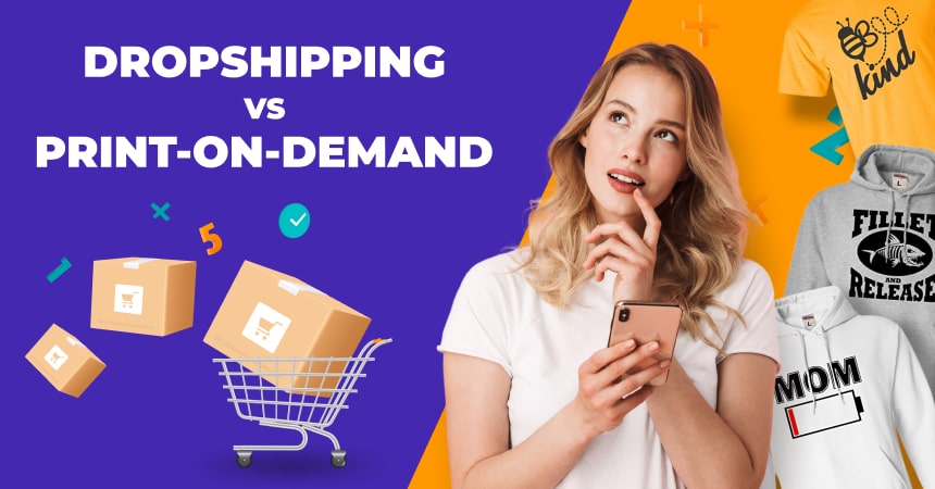 dropshipping vs print on demand