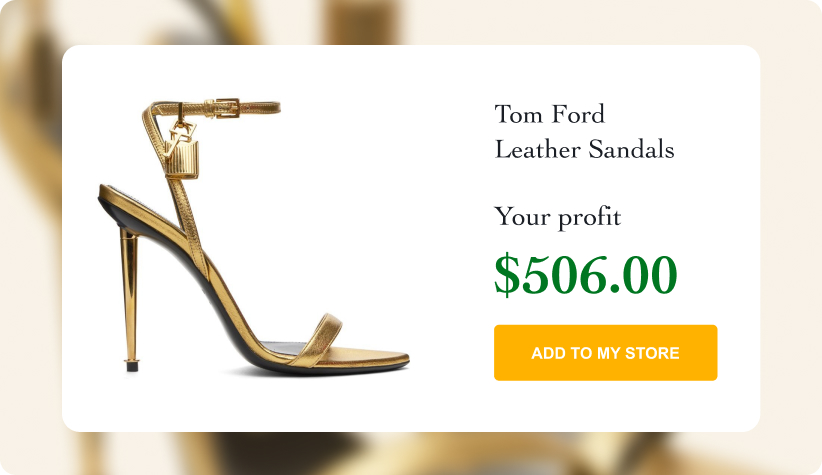 Tom Ford Leather Padlock Stiletto Sandals