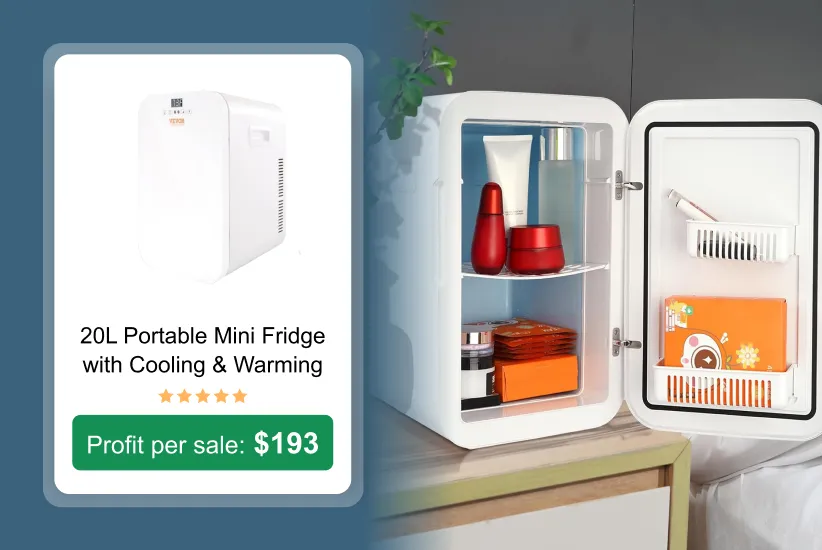 20L Portable Mini Fridge as a trending product to sell