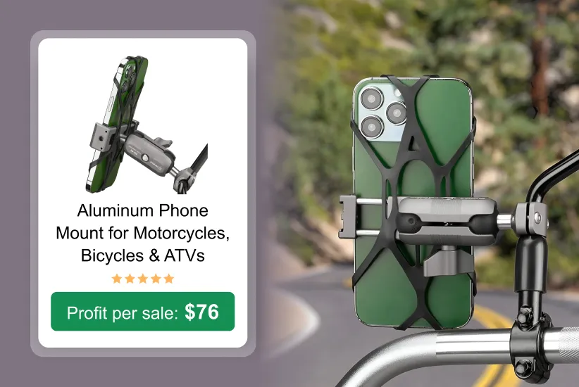 Aluminum Phone Mount as a trending product to sell