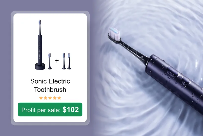 Sonic Electric Toothbrush as a trending product to sell