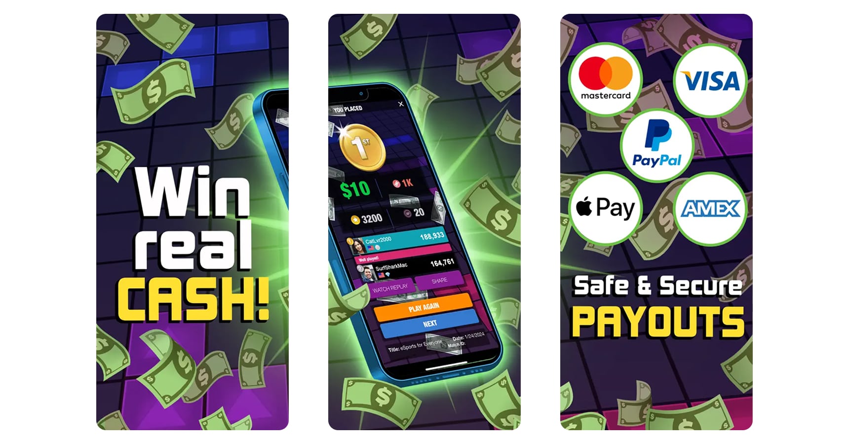 Images of the Cube Cube app for the best money earning apps 2025 article