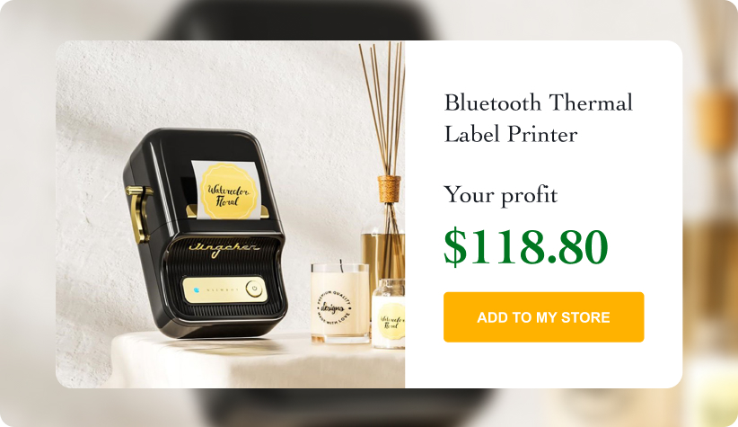 Bluetooth Thermal Label Printer