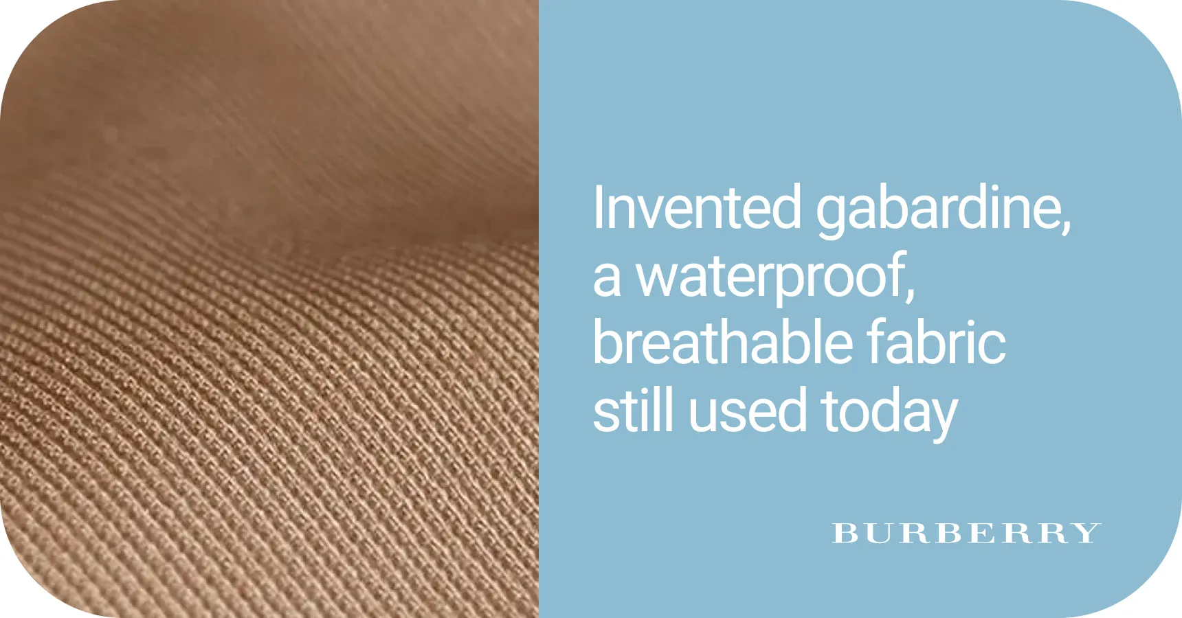 An interseting fact about Burberry for the top fashion brands article
