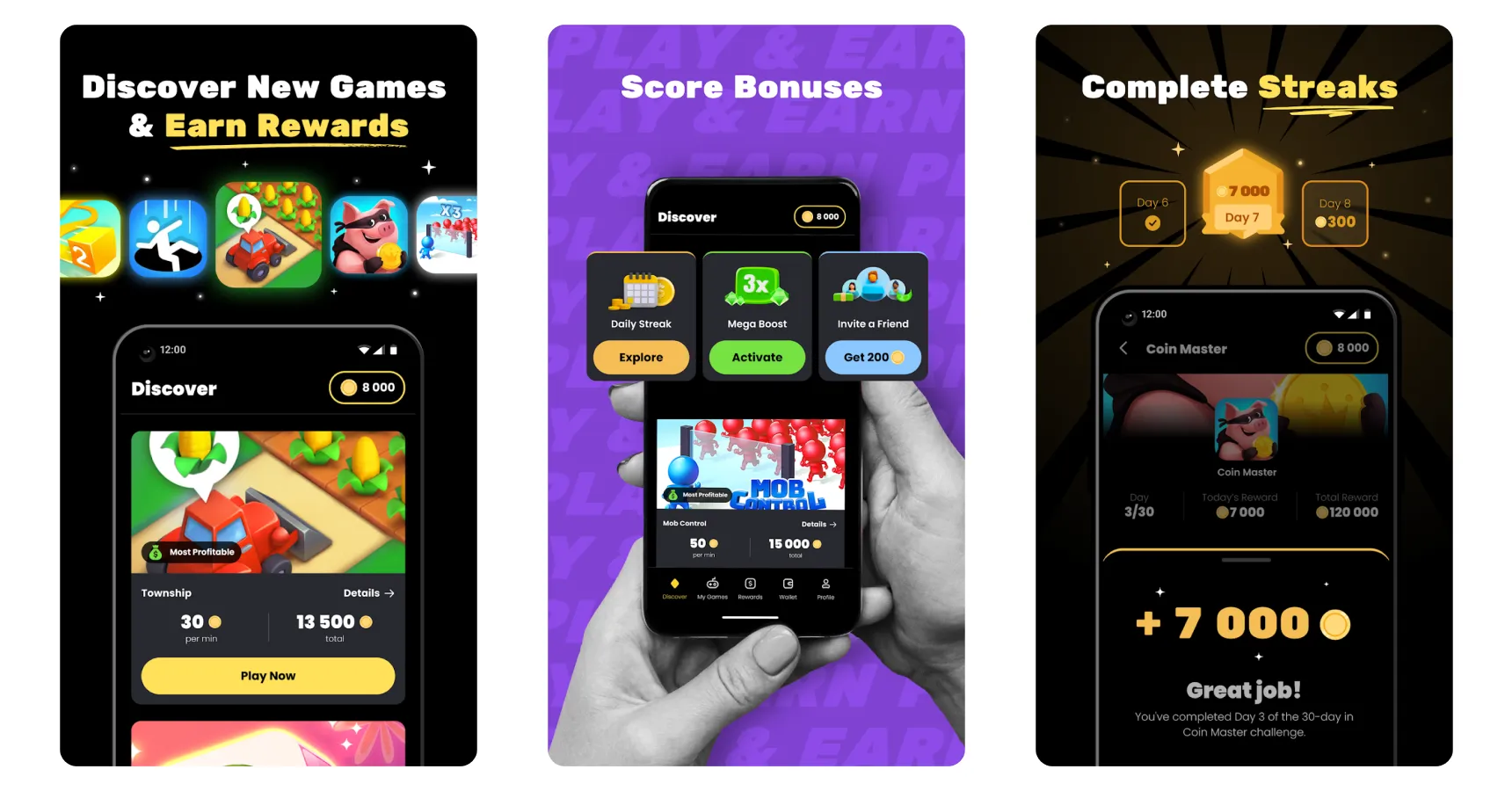Images of Coin Pop for the article the best game apps to make money