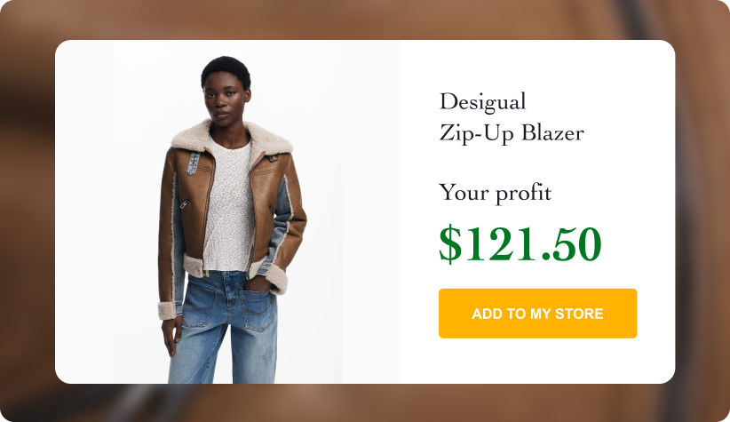 Desigual Zip-Up Blazer