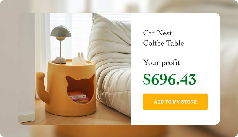 Cat Nest Coffee Table