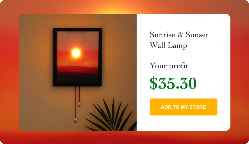 Sunrise & Sunset Wall Lamp