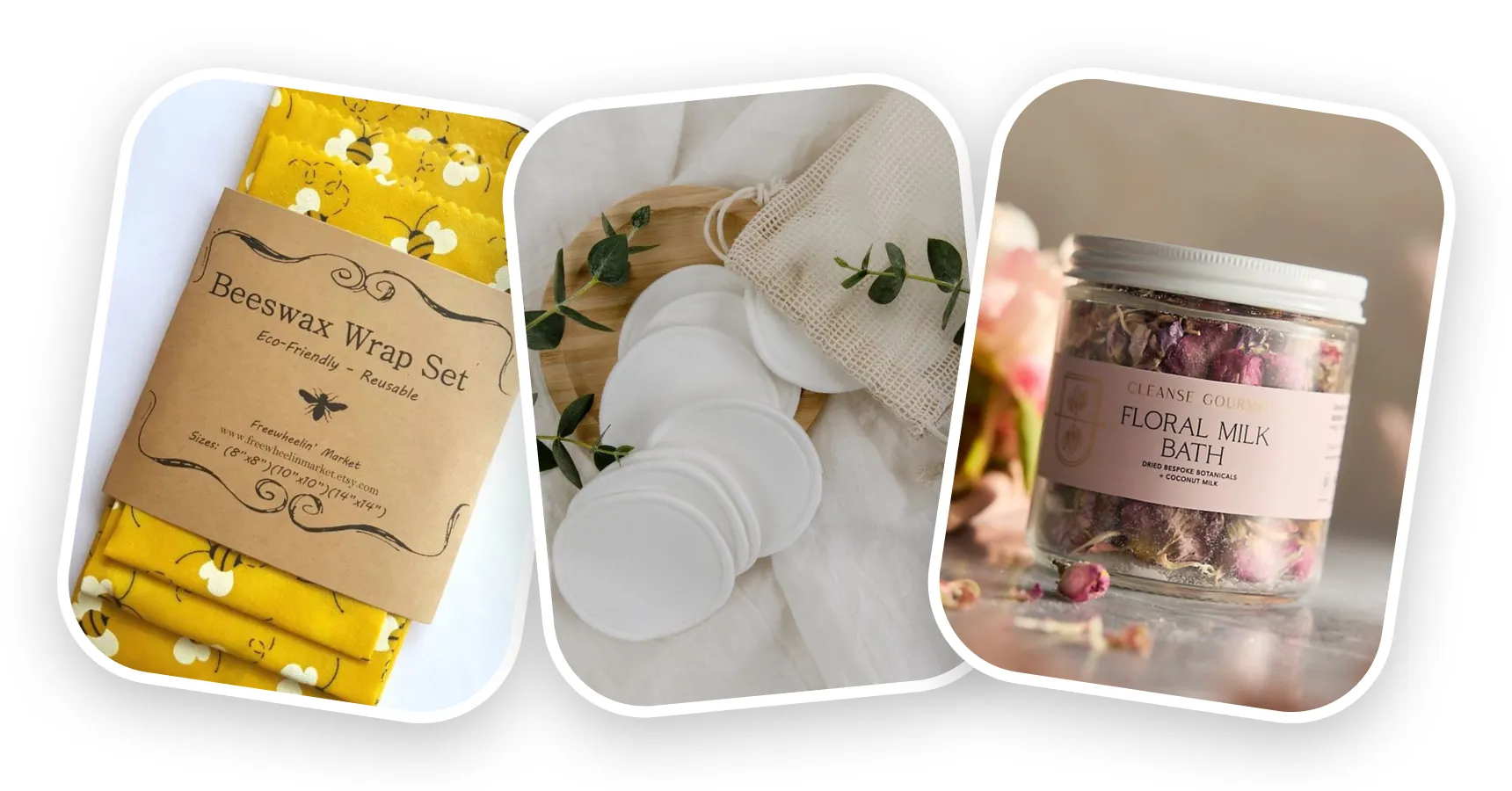 Wellness, eco, and lifestyle niche ideas for an article on what to sell on Etsy