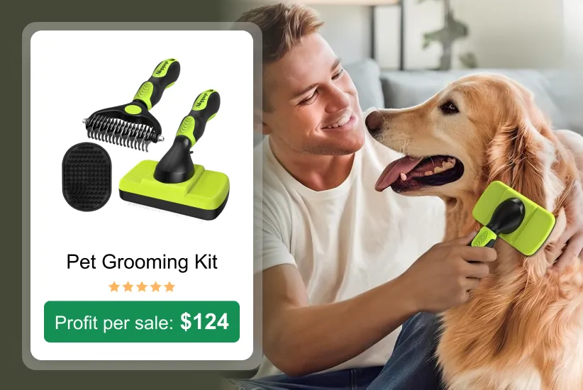 15. Pet Grooming Kit
