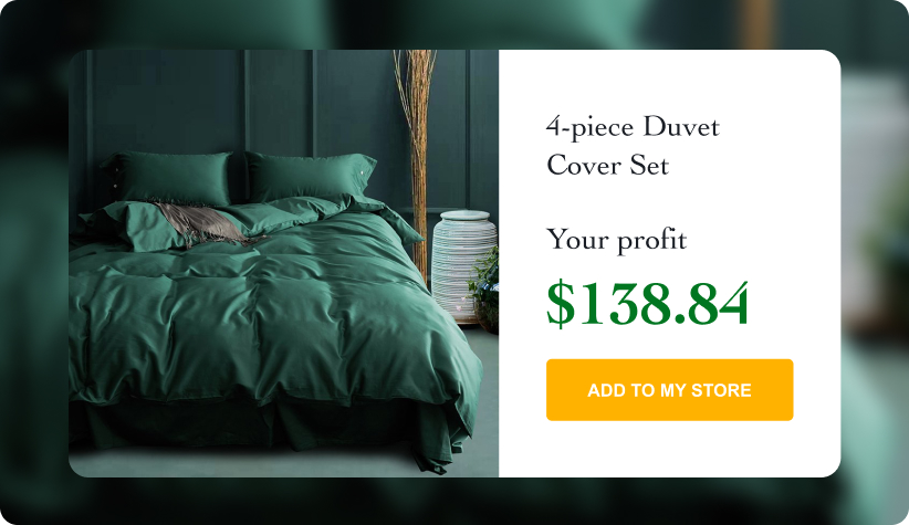 4-Piece Duvet Cover Set