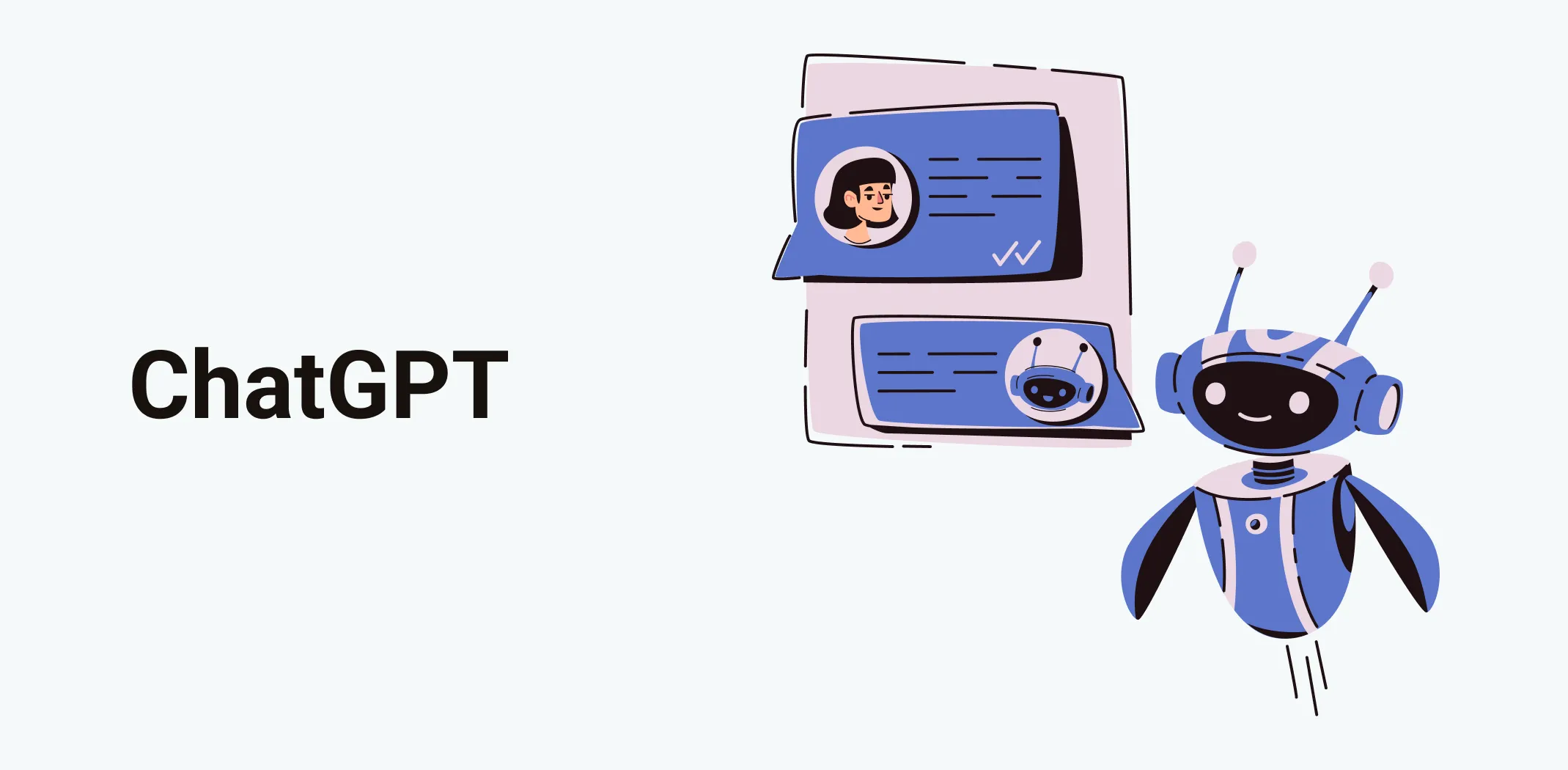 Main and featured image for an article on ChatGPT