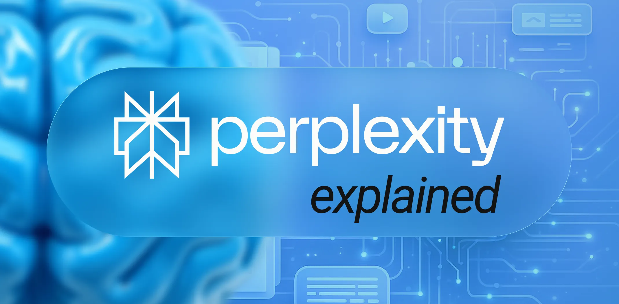 Main and featured image for an article about Perplexity AI