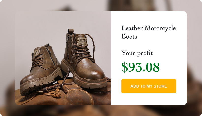 Leather Motorcycle Boots