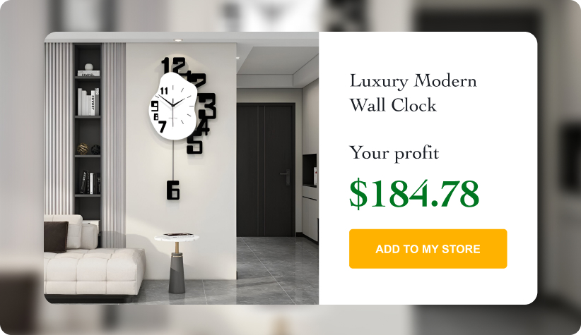Luxury Modern Wall Clock