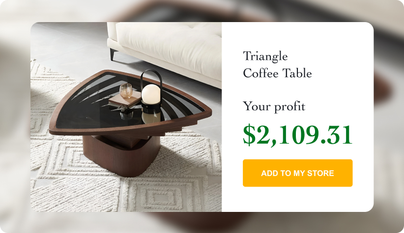 Triangle Coffee Table