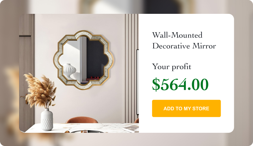 Wall-Mounted Decorative Mirror