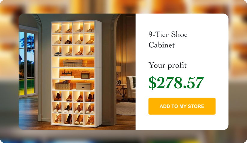 9-Tier Shoe Cabinet