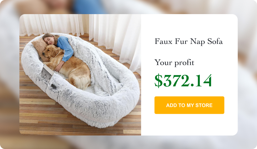 Faux Fur Nap Sofa