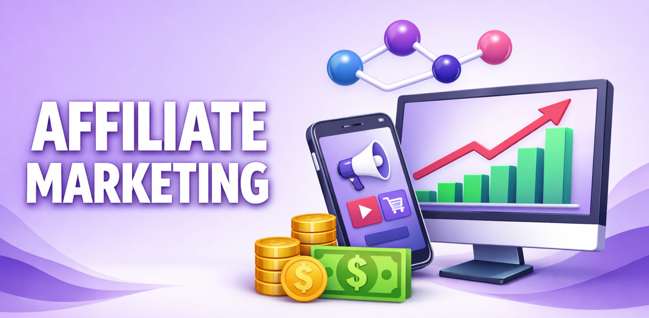 Featured image for the article about affiliate marketing