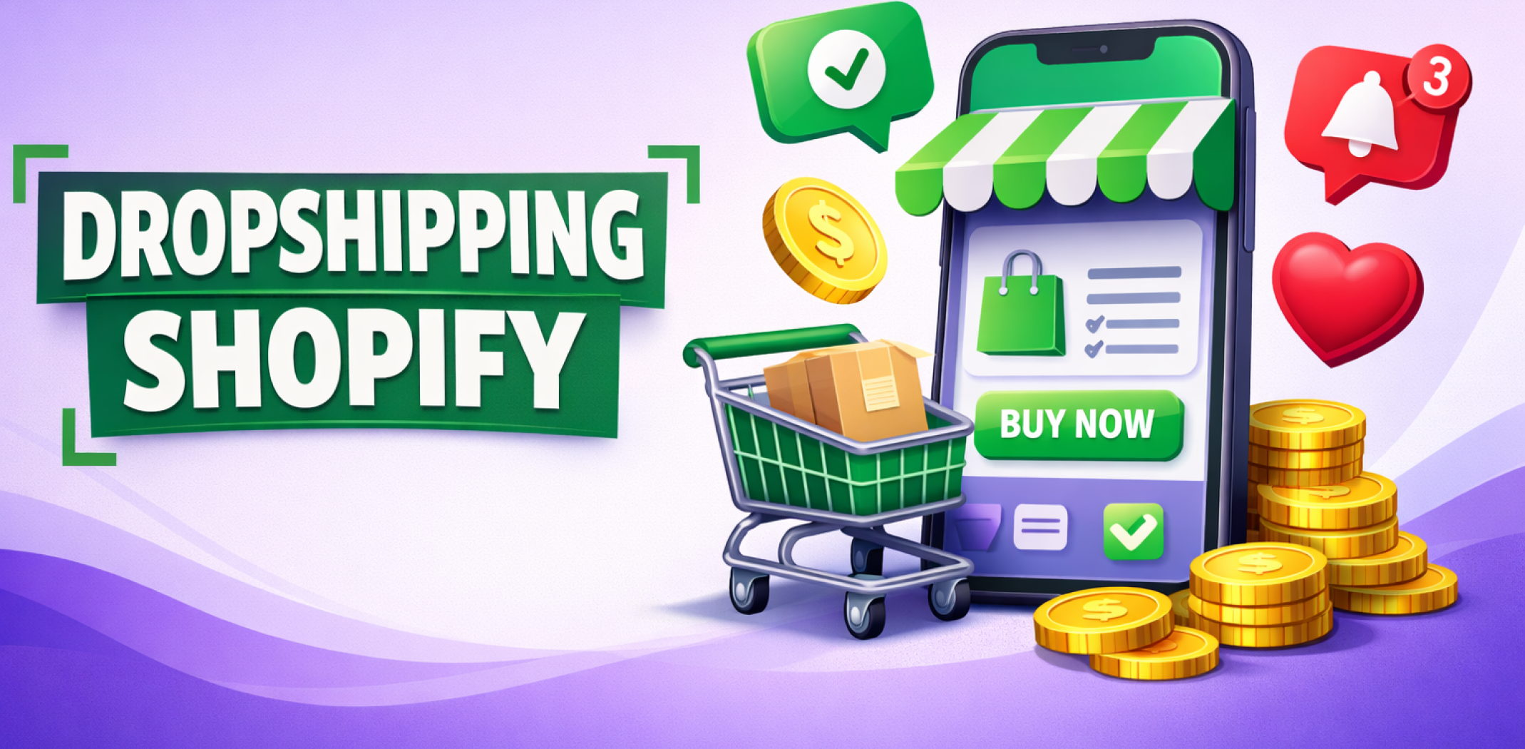 Featured image for the article about dropshipping Shopify.