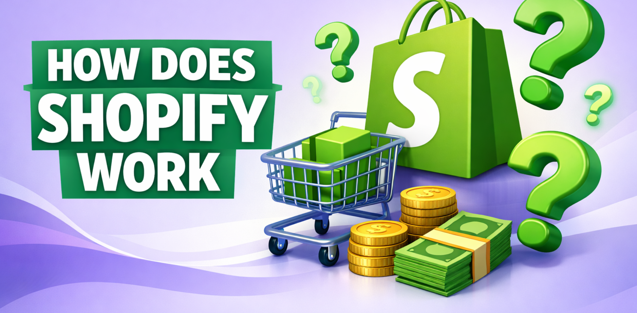 Featured image for the article about how does shopify work