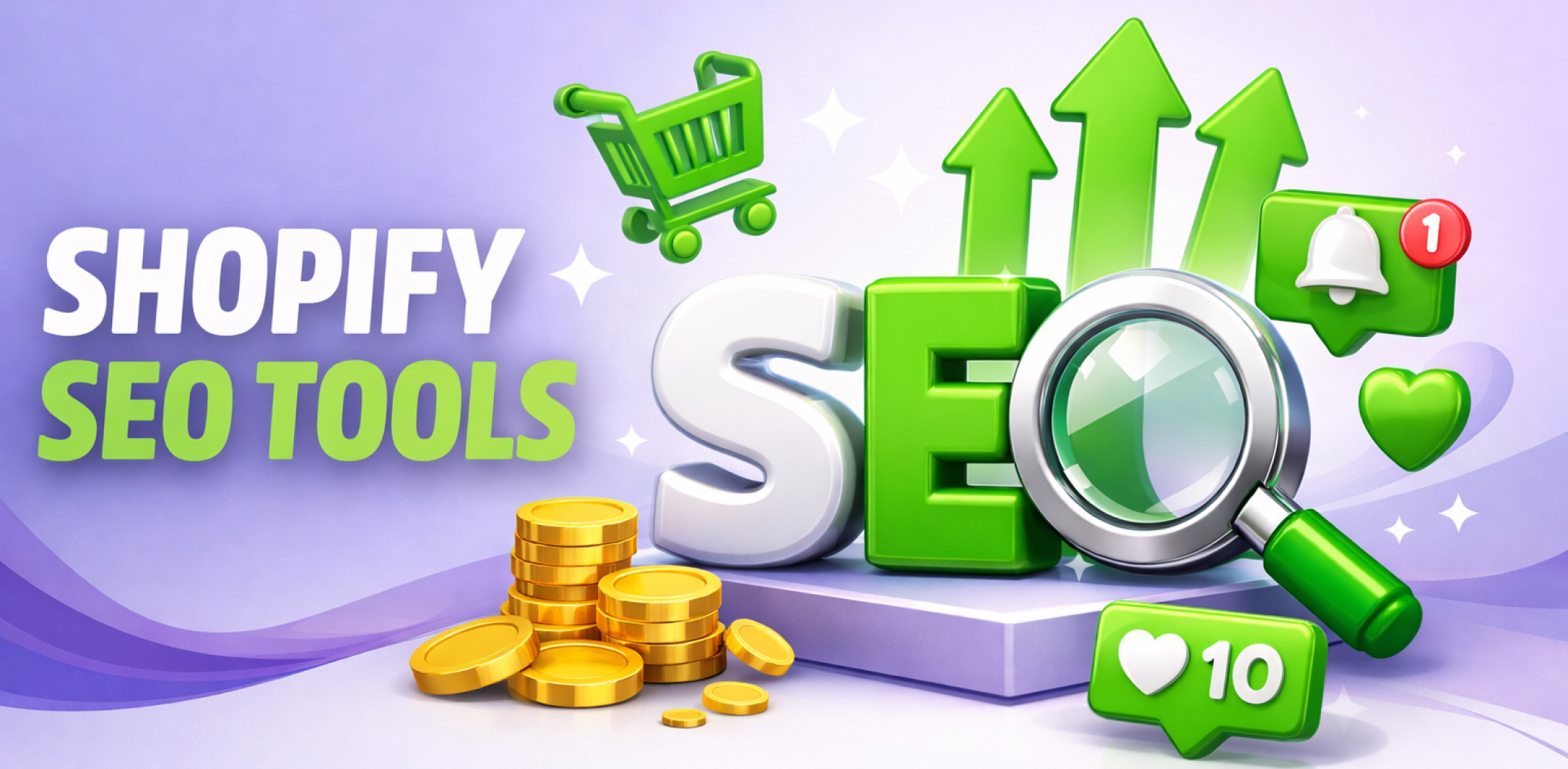 Featured image for the article about shopify seo tools
