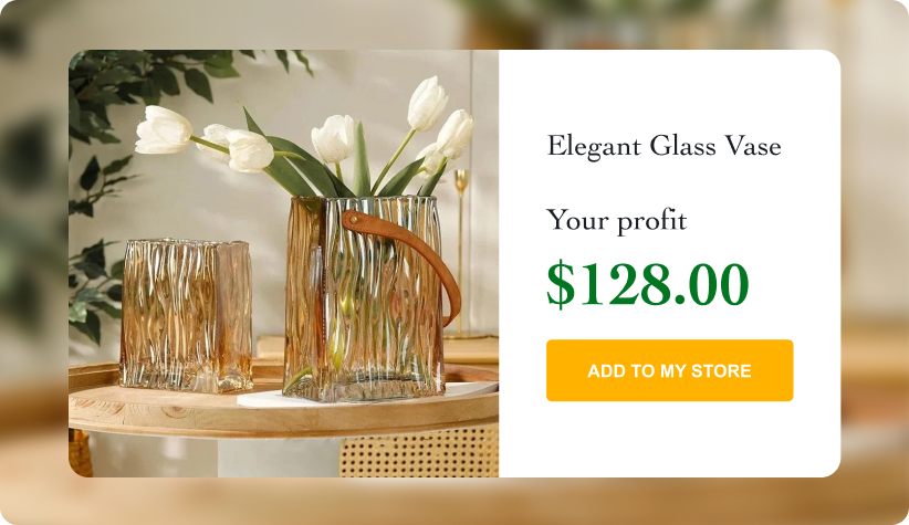 Elegant Glass Vase