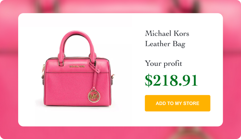 Michael Kors Leather Bag