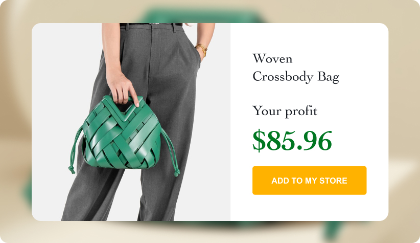Woven Crossbody Bag