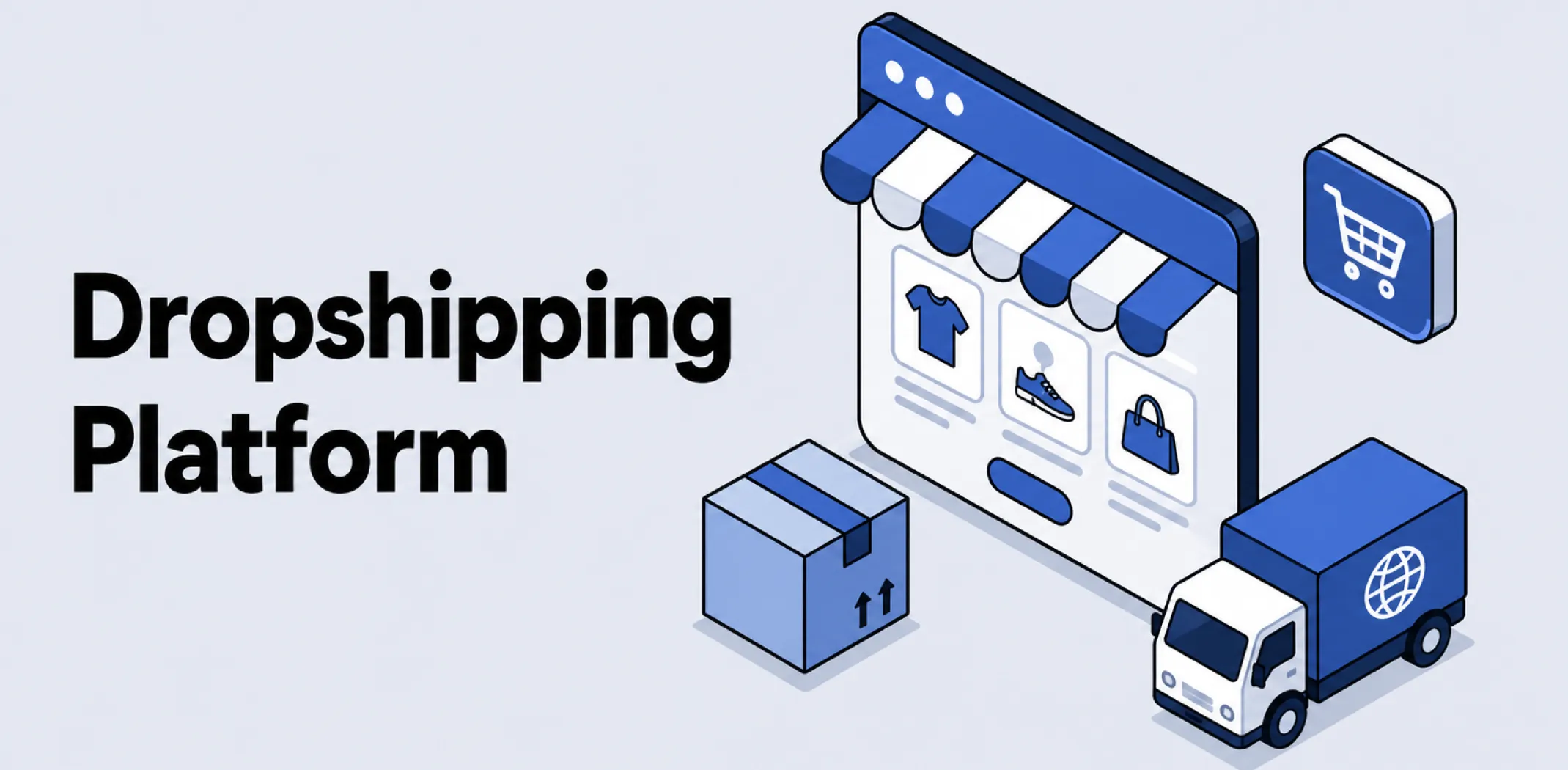 Featured image for an article about dropshipping platform