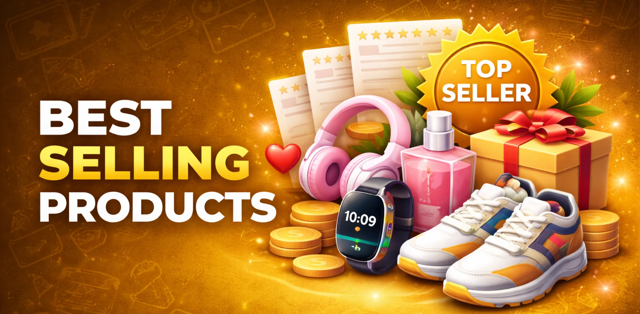Featured image for an article on the best selling products
