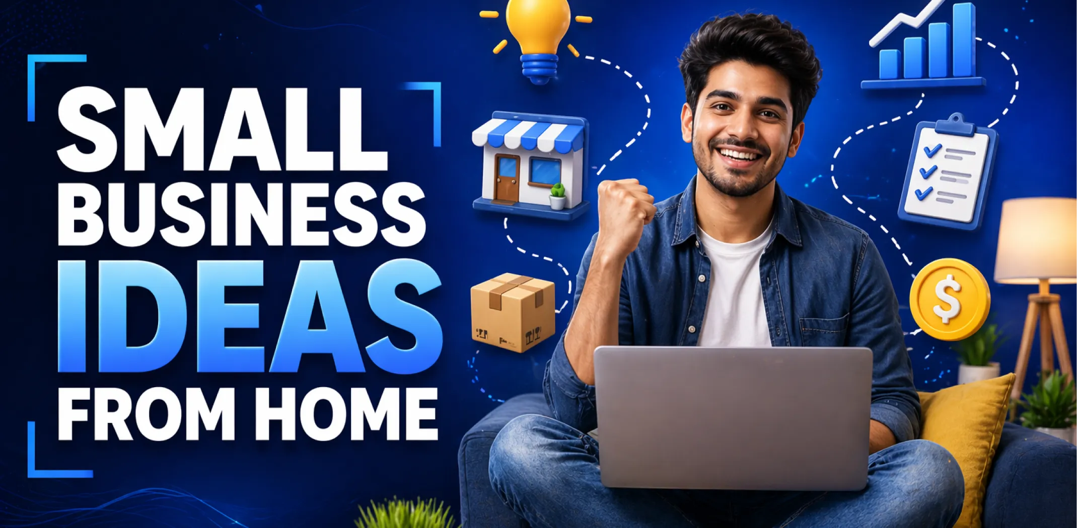 Featured image for an article on small business ideas from home