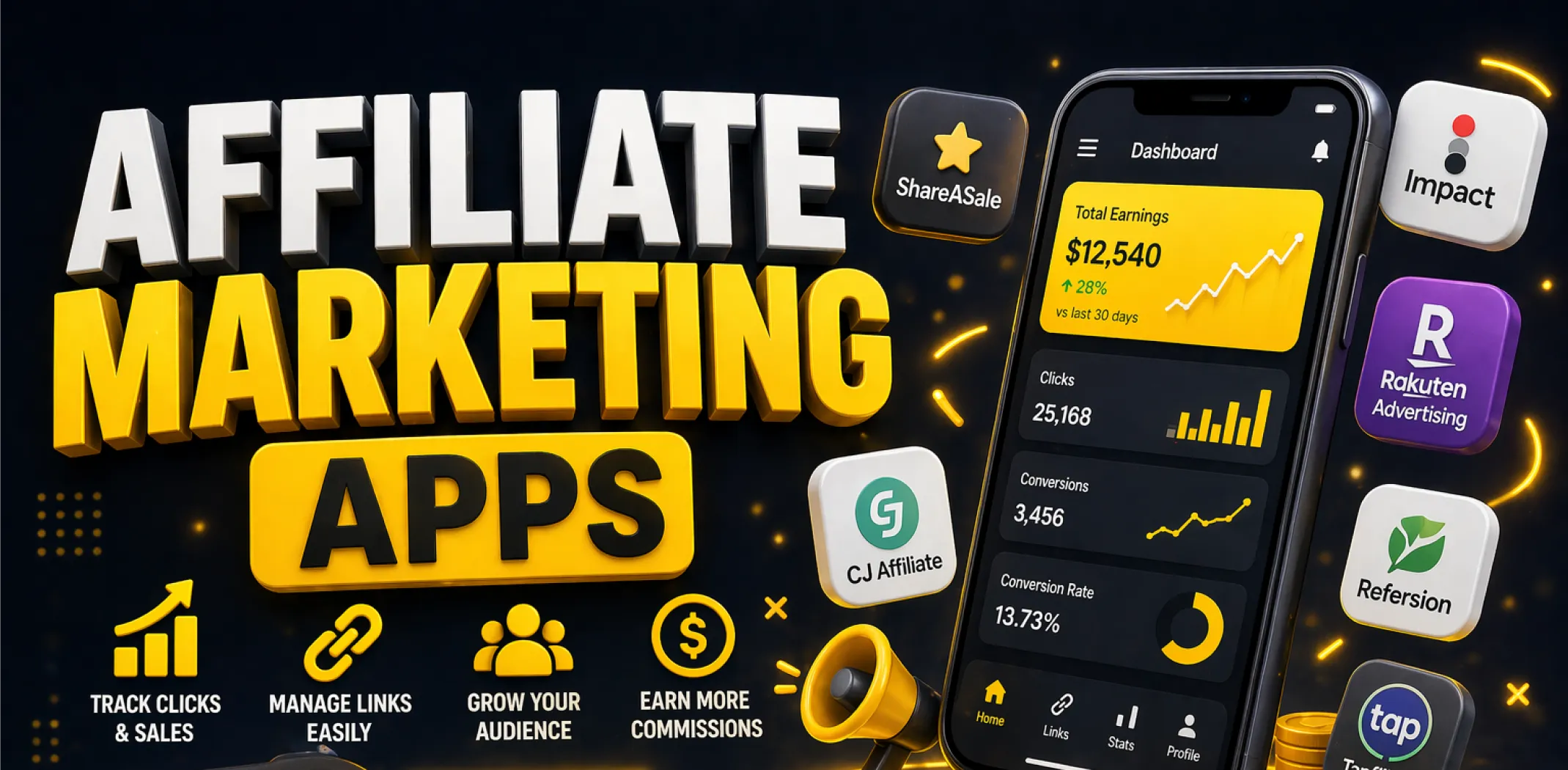 Featured image for an article on affiliate marketing apps