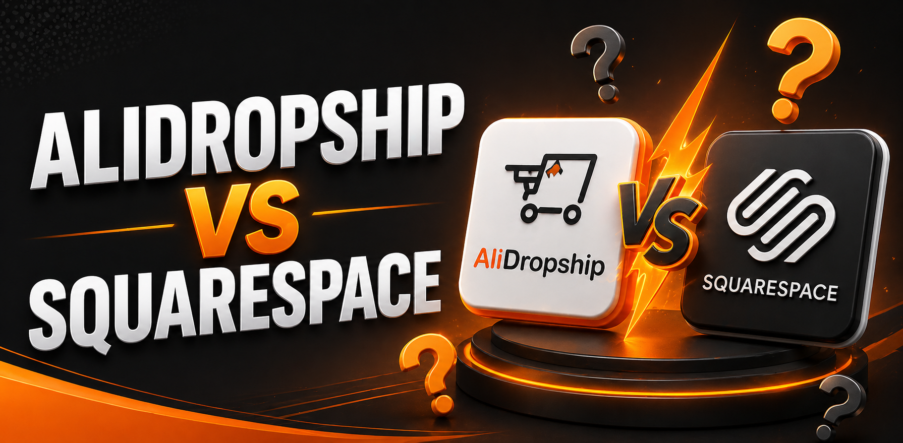 AliDropship vs Squarespace comparison &ndash; which ecommerce platform is better for dropshipping in 2026.