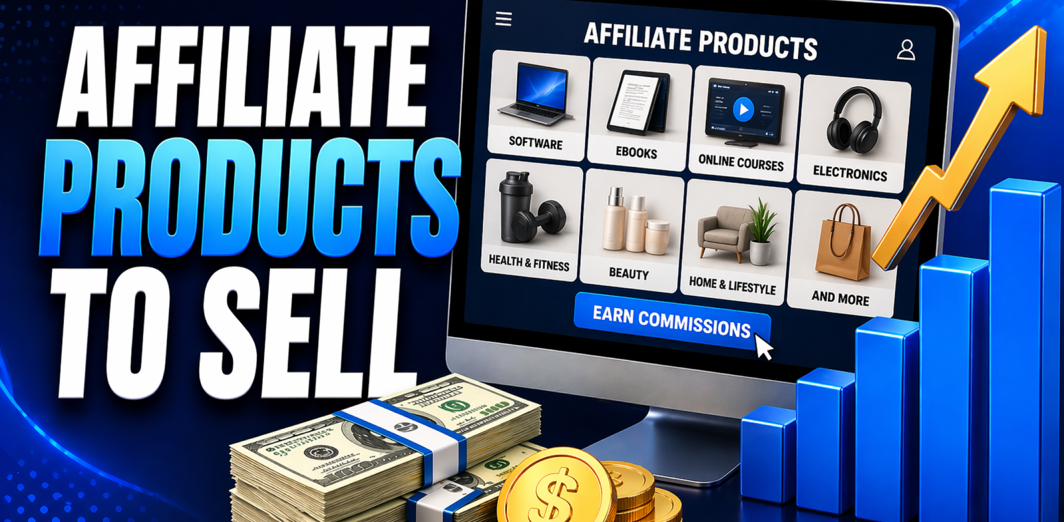Featured image for the article with affiliate products to sell.