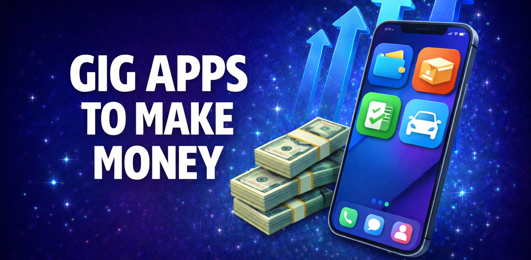 Featured image for the article with gig apps to make money.