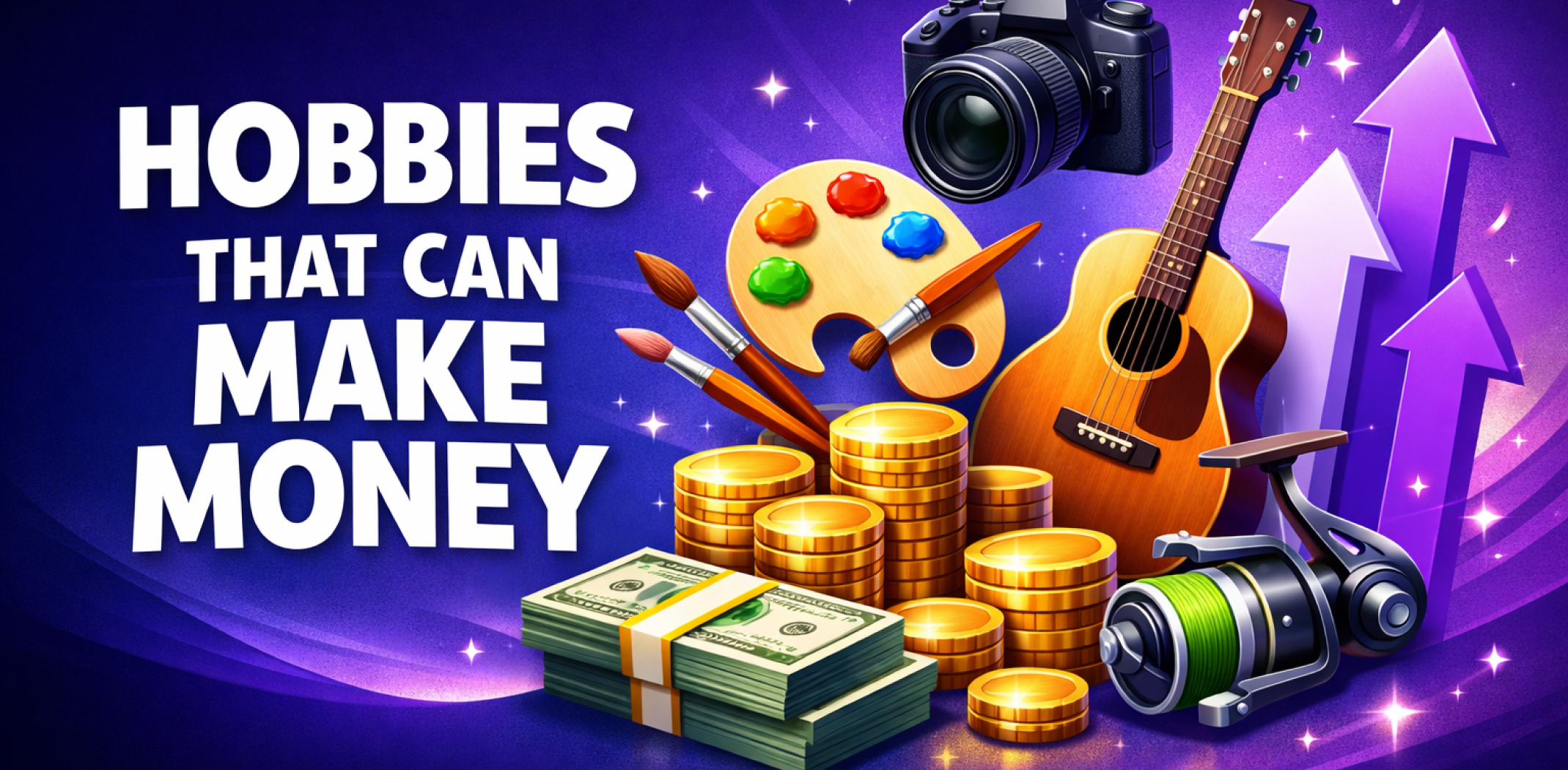 Featured image for an article about hobbies that can make money.