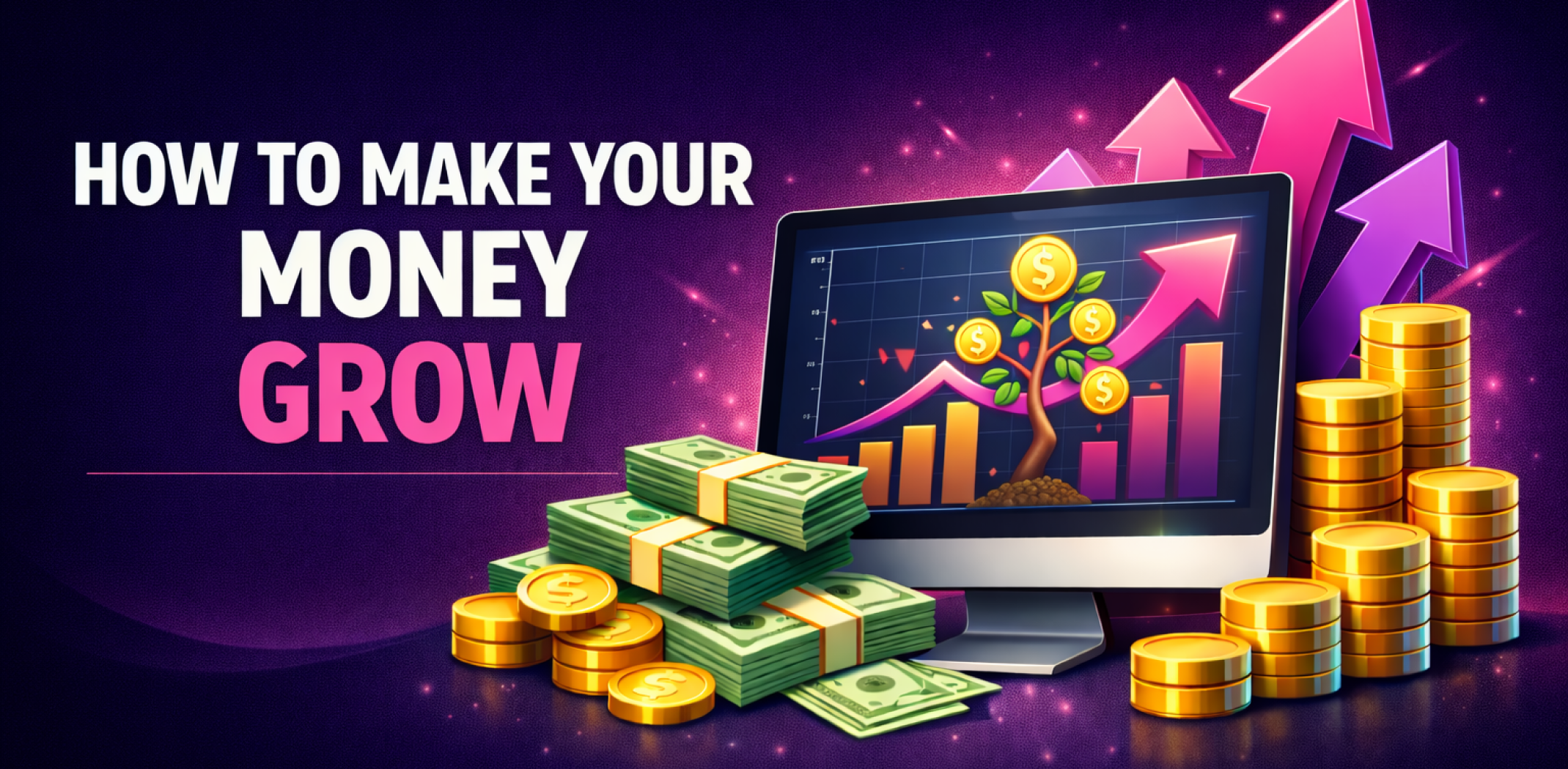 Featured image for the article about how to make your money grow.