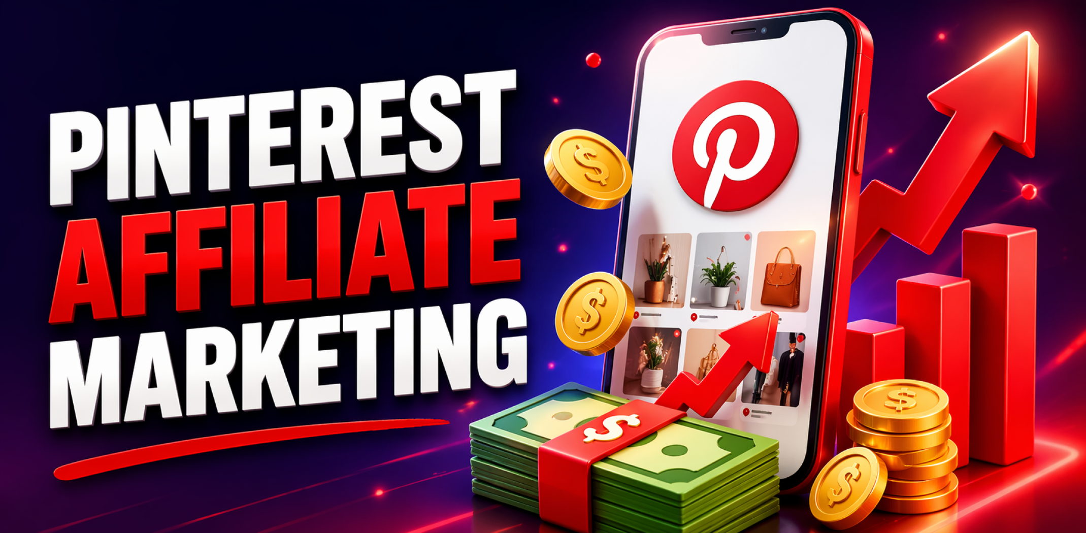 Featured image for the article about pinterest affiliate marketing.