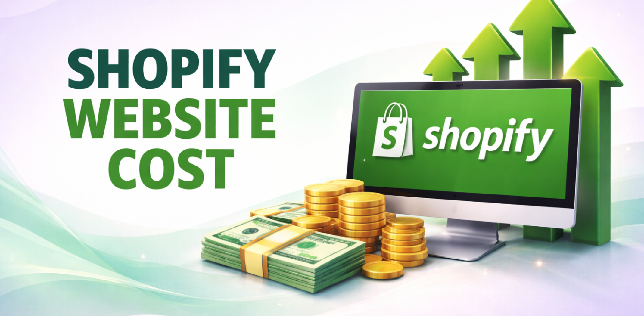 Featured image for the article about shopify website cost.