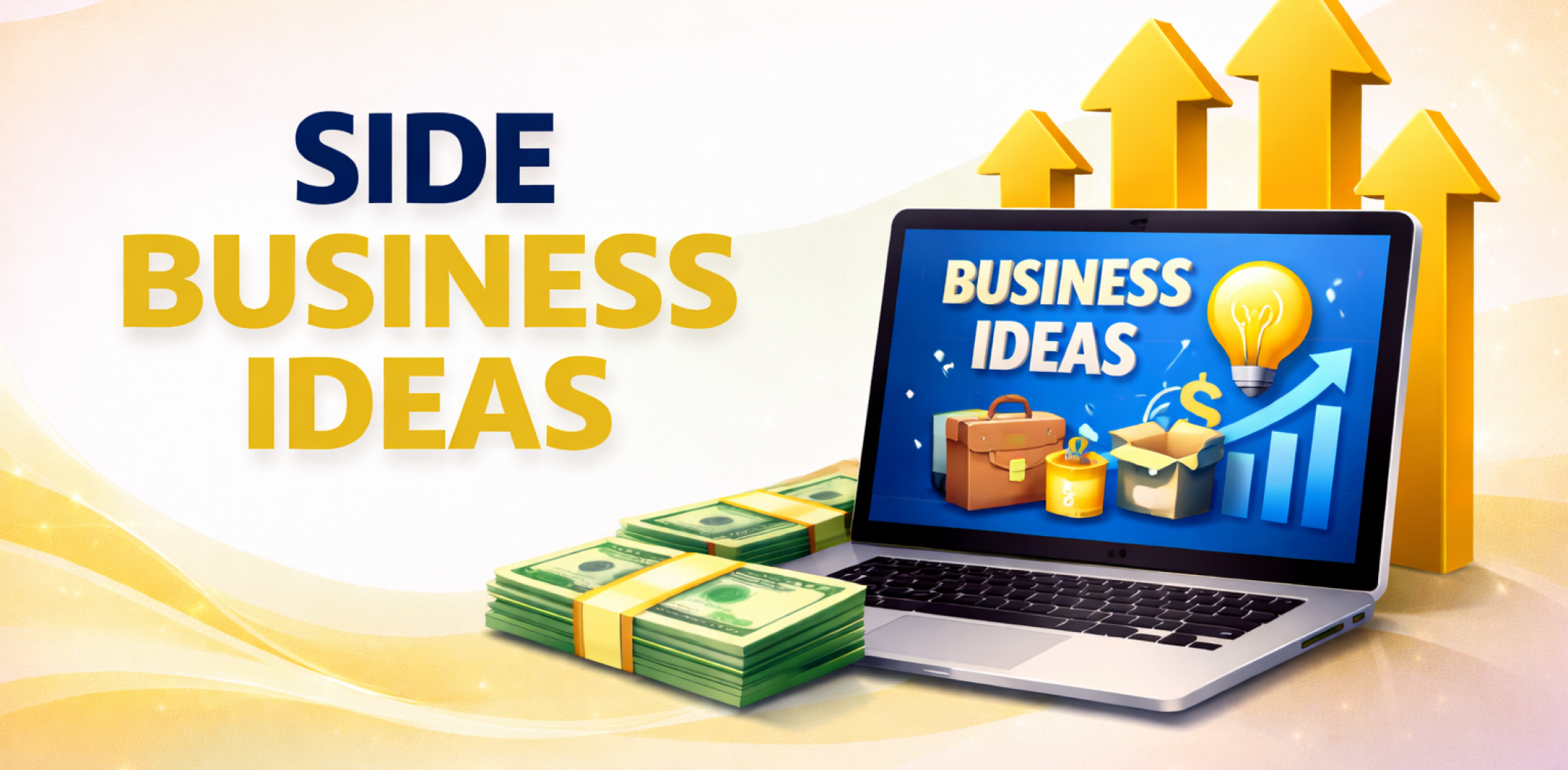 Featured image for the article about side business ideas.