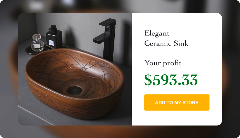 Elegant Ceramic Sink