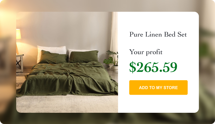 Pure Linen Bed Set