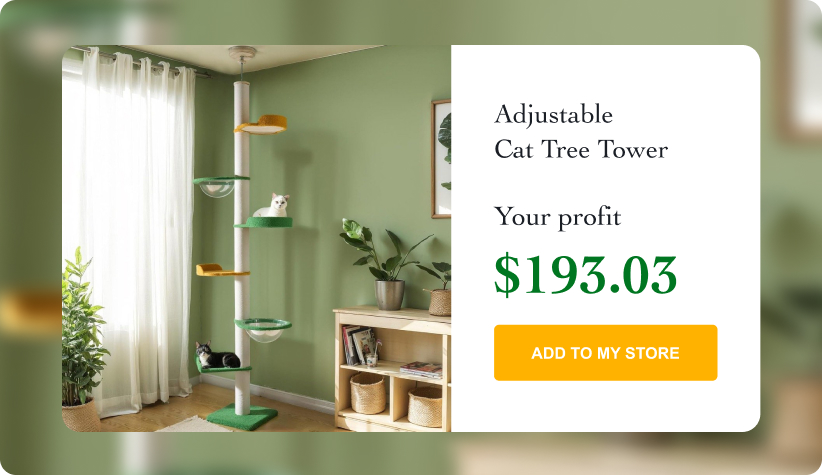 Adjustable Cat Tree Tower