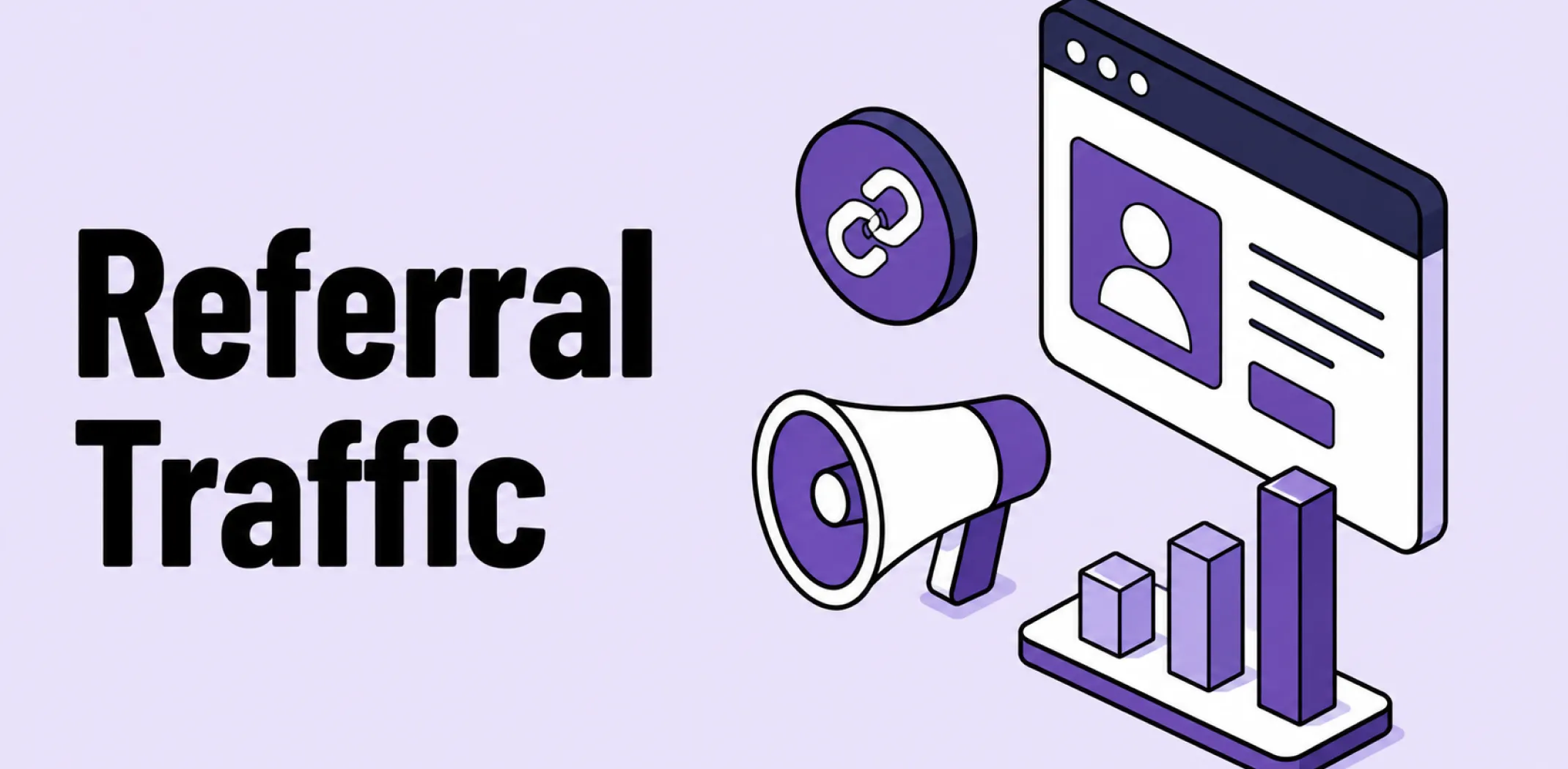 Featured image for an article about referral traffic