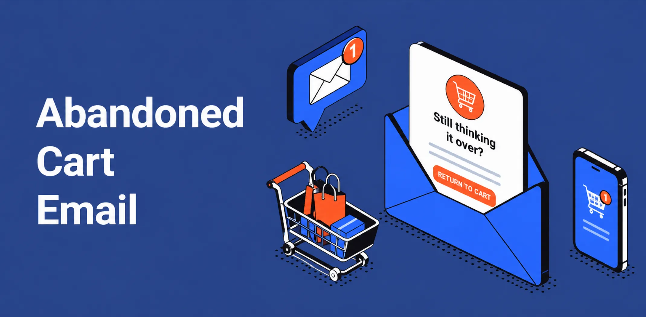 Featured image for an article about an abandoned cart email