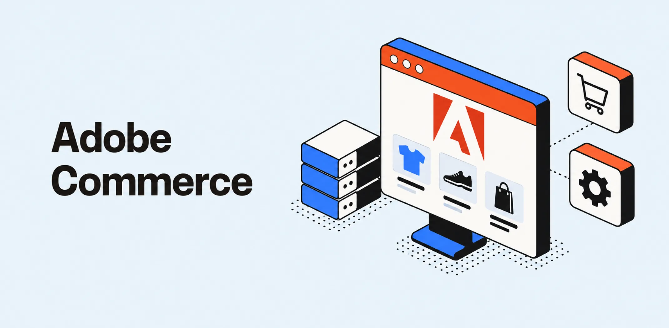 Featured image for an article about Adobe Commerce
