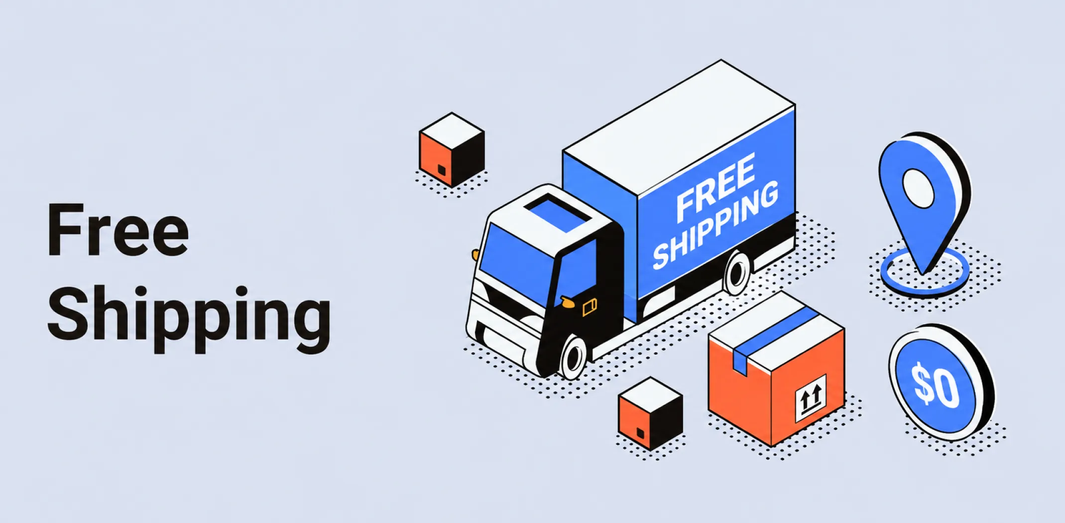 Featured image for an article about free shipping