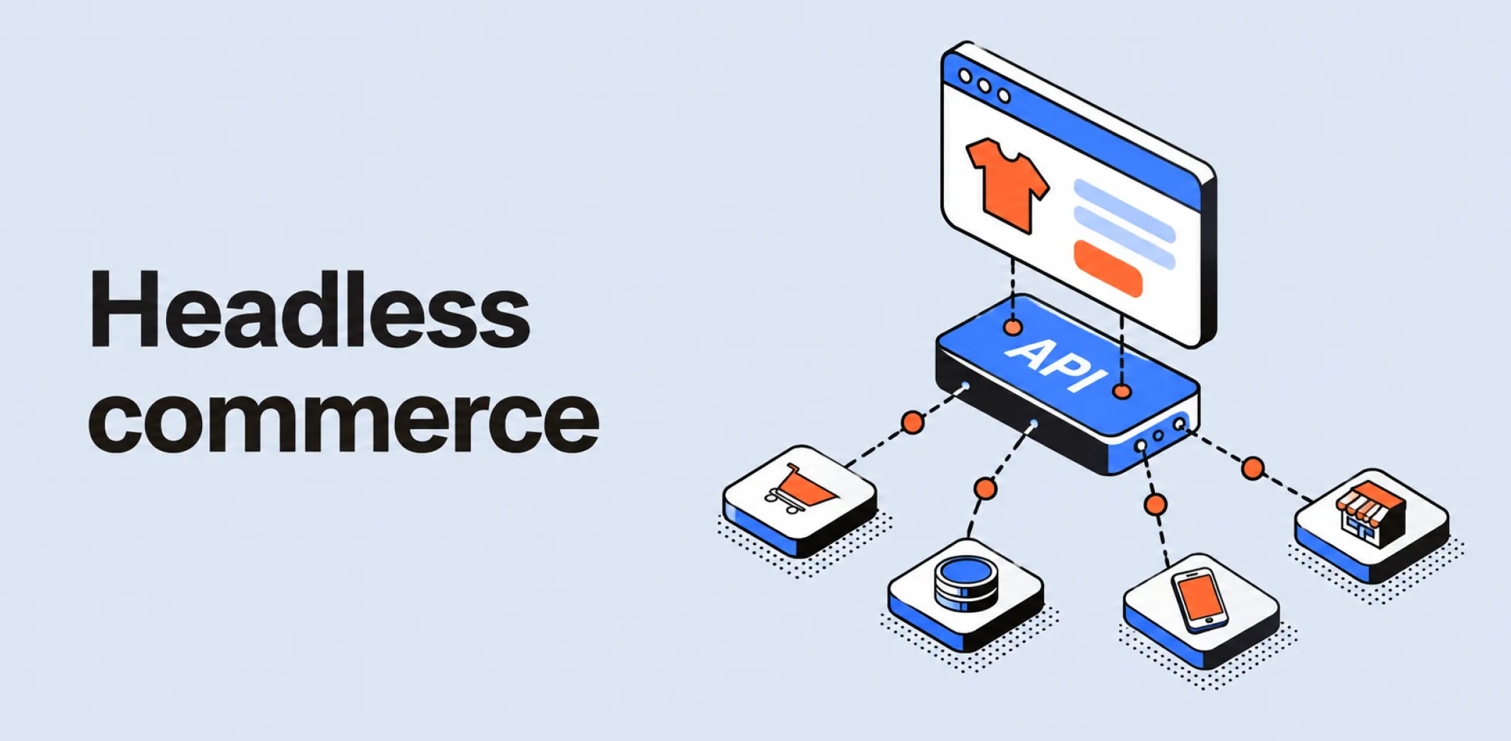 Featured image for an article about headless commerce